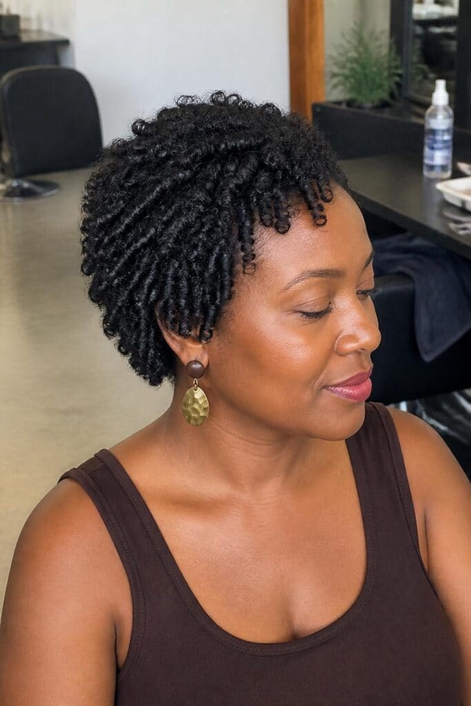 Finger Coils for Defined Ringlets