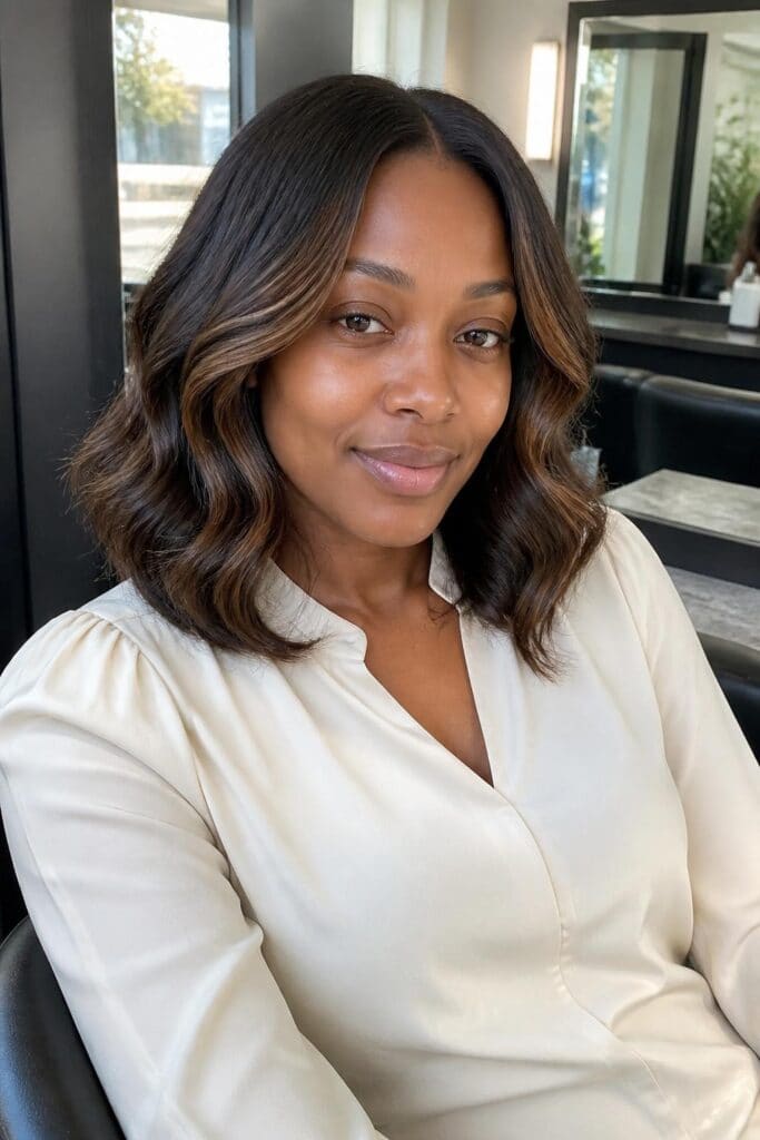 Mocha Highlights for Dark Brown Skin