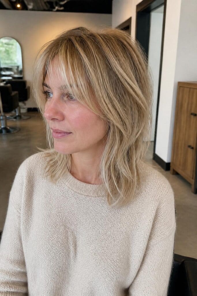 Shaggy Hush Cut for Thin Hair