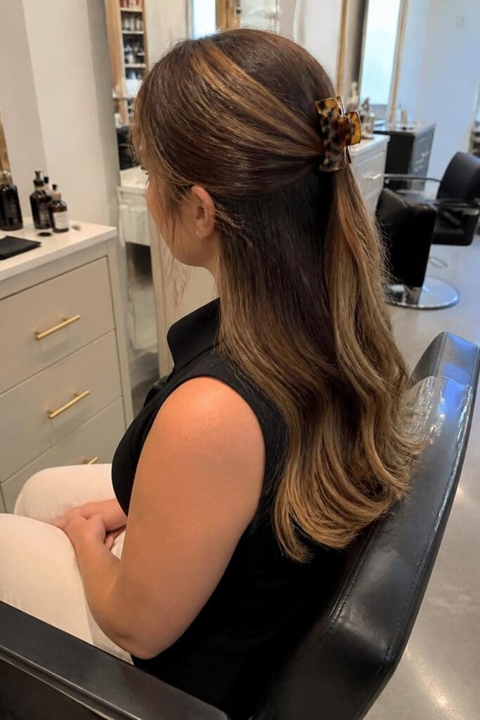 The Half-Up Half-Down Clip
