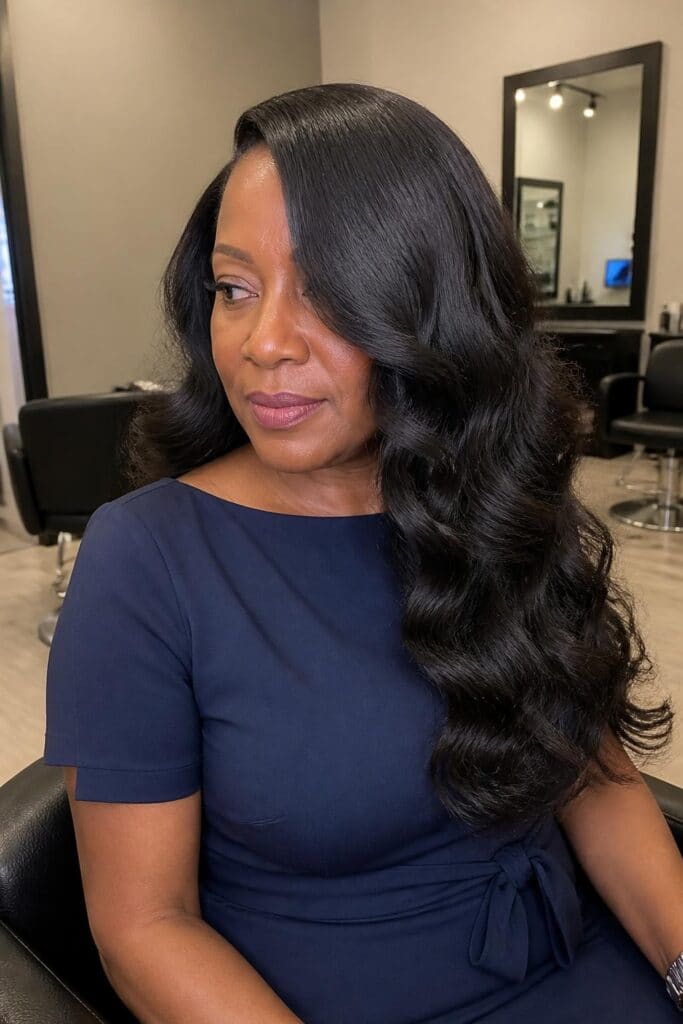 12. Deep Side Part with Flowing Waves
