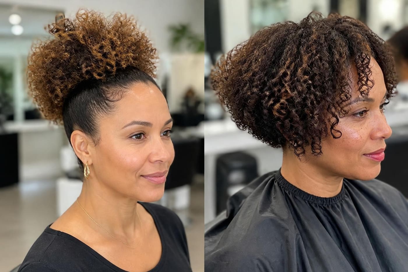 15 Natural Hairstyles for Curly Hair That Stop Frizz Fast