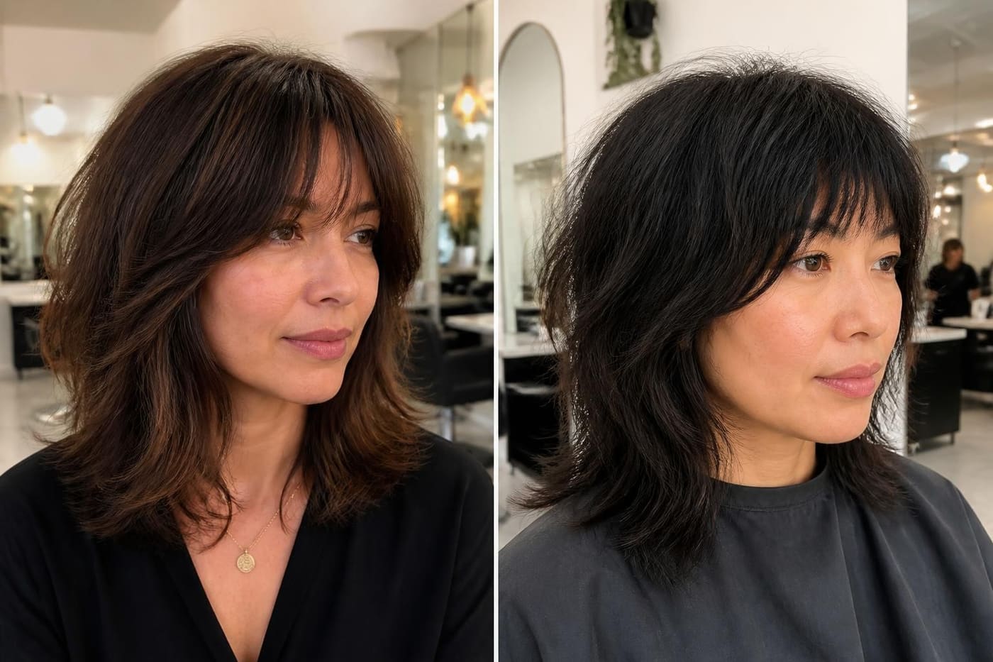 15 Soft Medium Shag Hairstyles for a Feminine Look