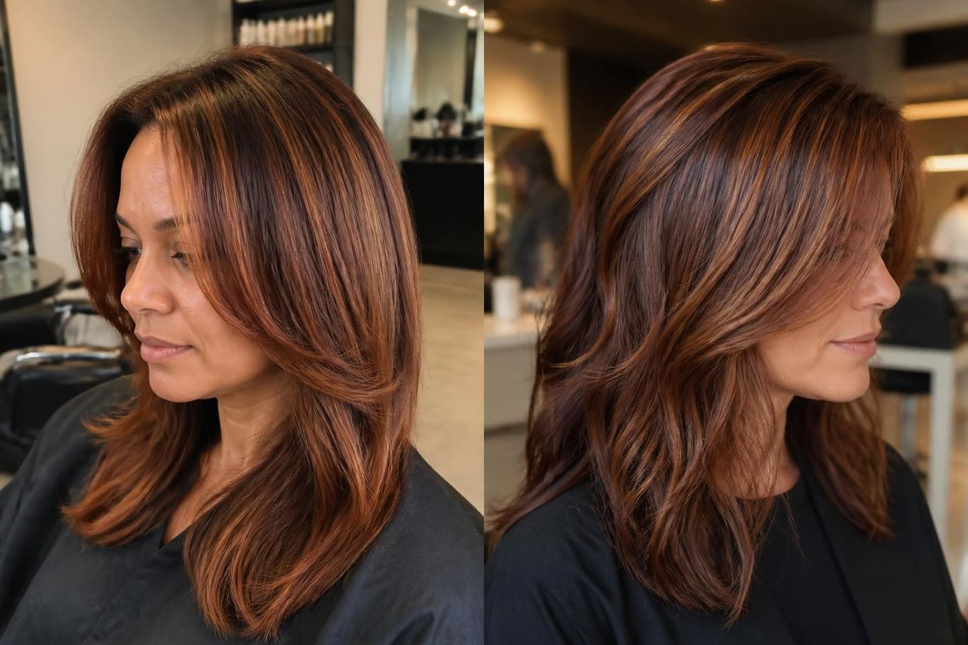 15 Subtle Auburn Hair with Highlights for a Natural Glow