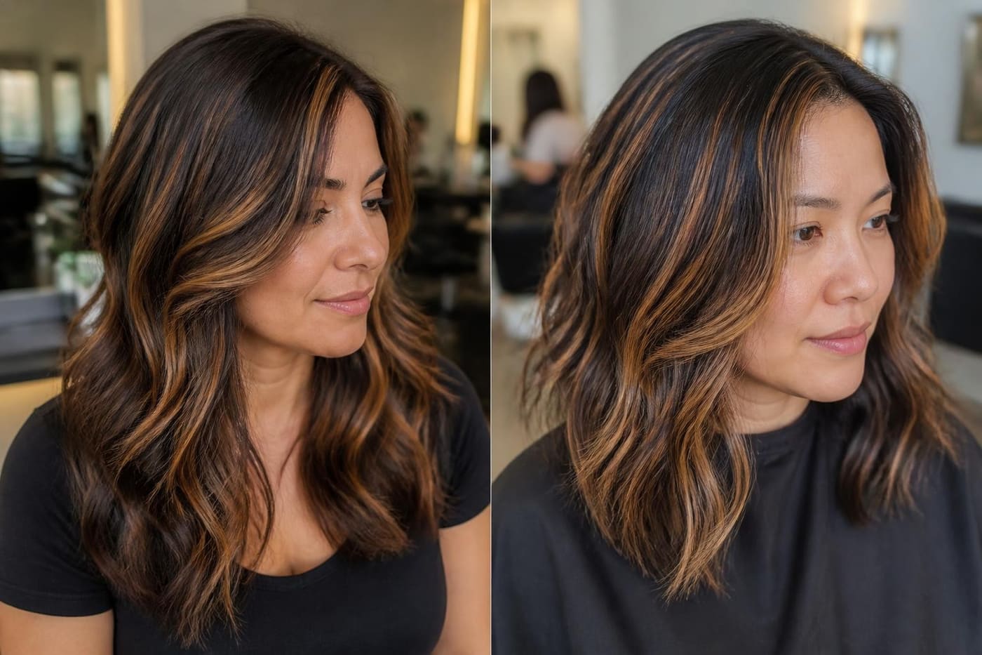 15 Subtle Calico Hair Highlights for a Softer Look