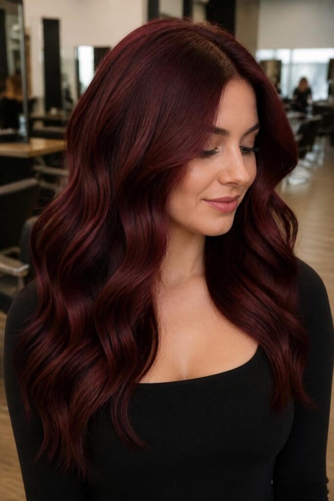 3. Oxblood Red