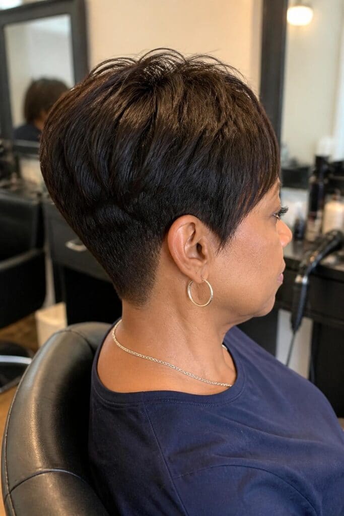 9. Tapered Nape Cut