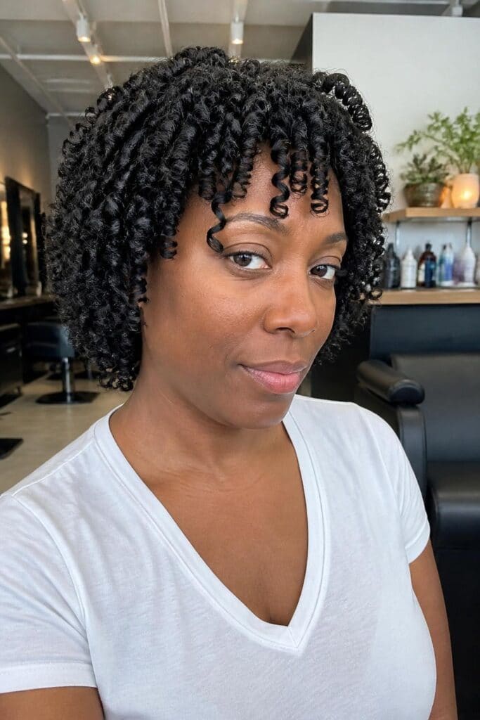 Finger Coils for Defined Spirals