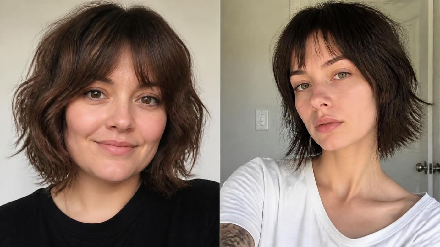 15 Shaggy Bob Haircut Ideas That Look Effortlessly Cool