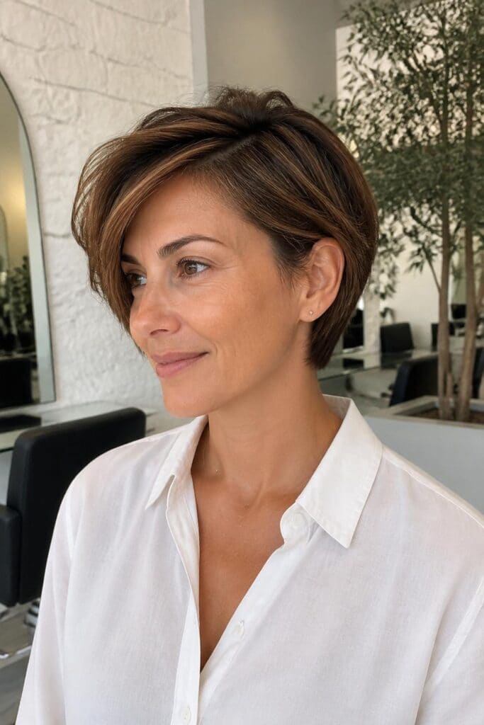 Long Pixie with Wispy Layers