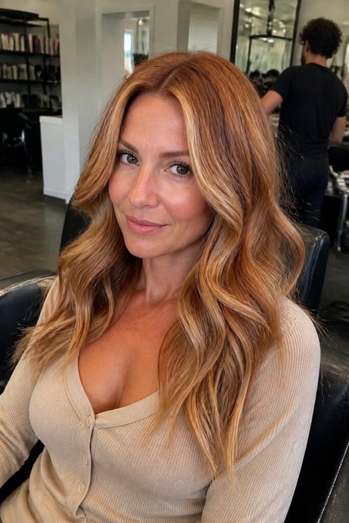 Soft Face-Framing Blonde Babylights