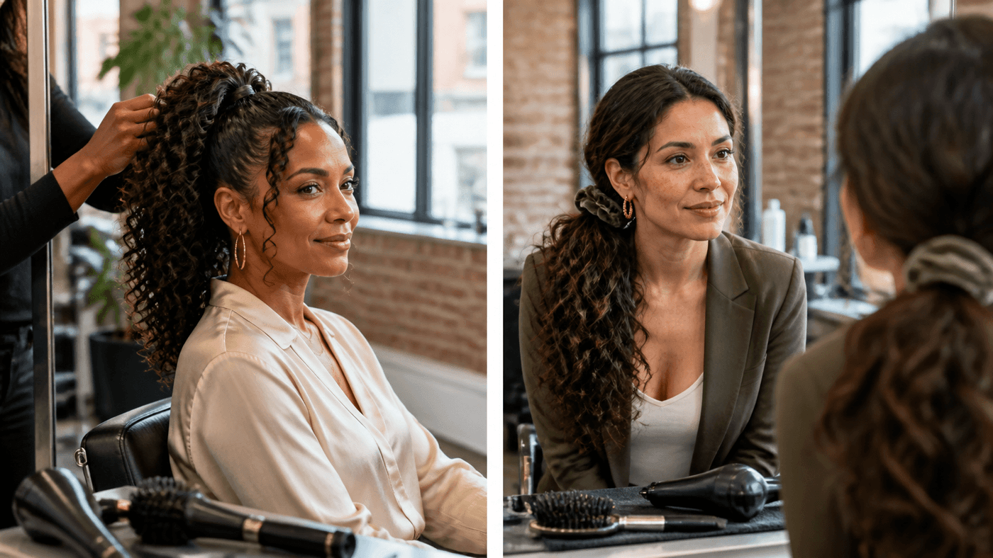 14 Curly Ponytail Hairstyles for Every Occasion
