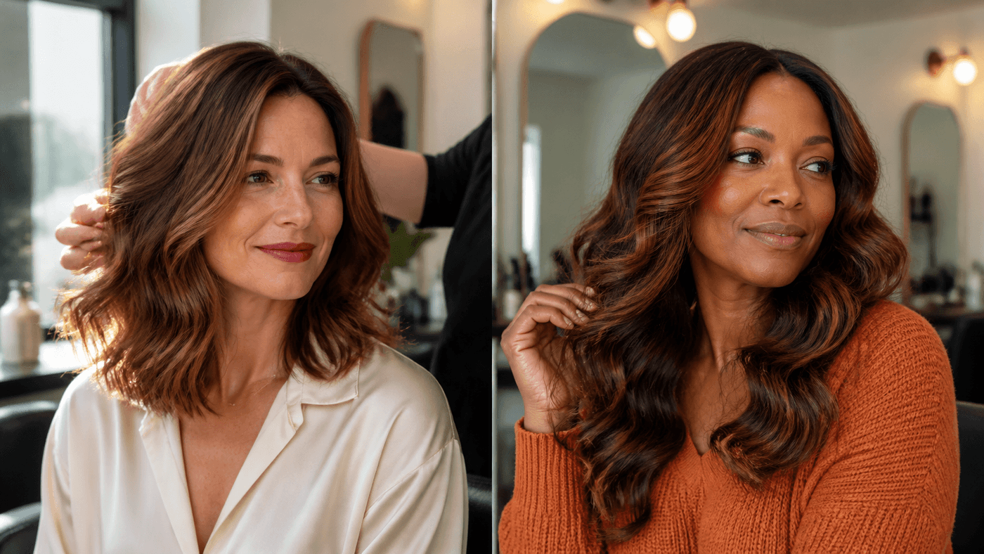 14 Warm Brunette Hair Colors That Glow in Fall