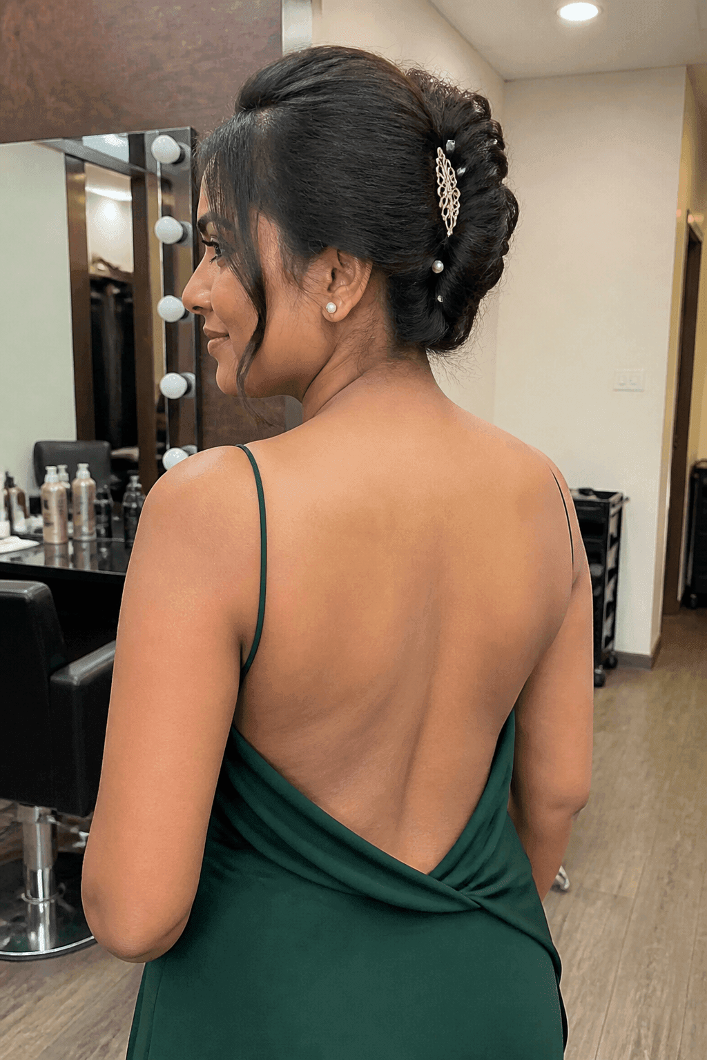 Accessorized French Twist
