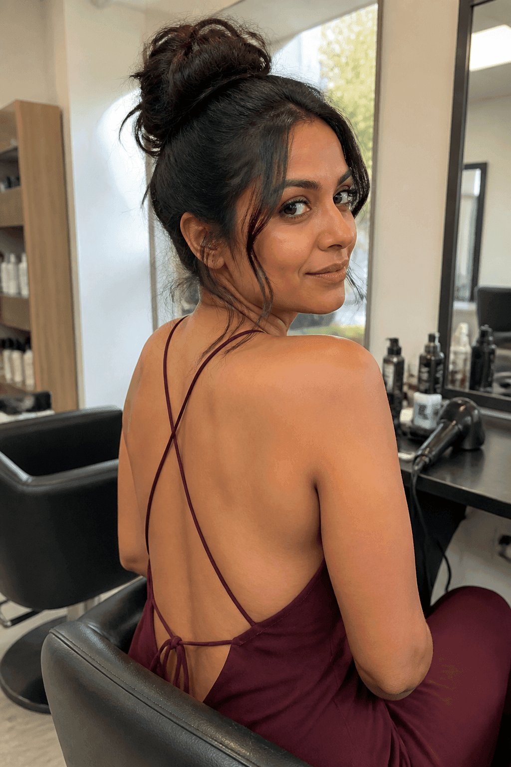 Messy Top Knot